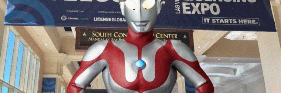Ultraman toma conta de Las Vegas na maior feira de licenciamento do mundo