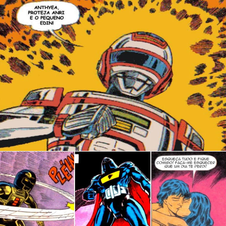 Mangá do Jaspion, da época da série de TV, pode vir ao Brasil