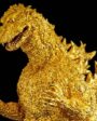 Godzilla de ouro puro estreia no Japão e rouba a cena em evento exclusivo