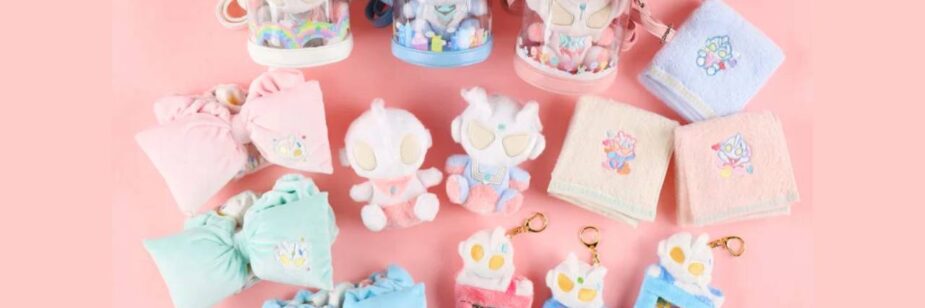 Ultraman versão fofura_ loja traz pelúcias, bolsas e itens exclusivos