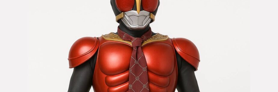 Gravata oficial de Kamen Rider Kuuga homenageia Ichijou nos 25 anos da série