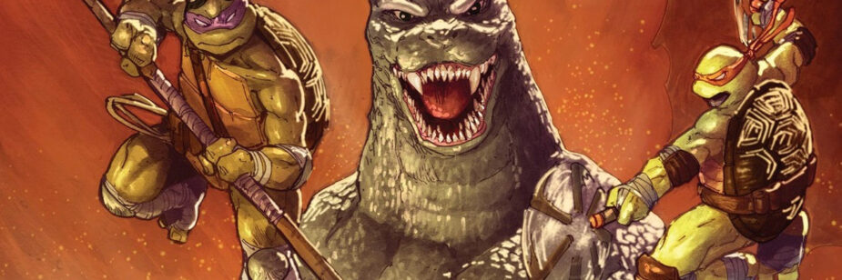 Tartarugas Ninja enfrentam Godzilla nos quadrinhos