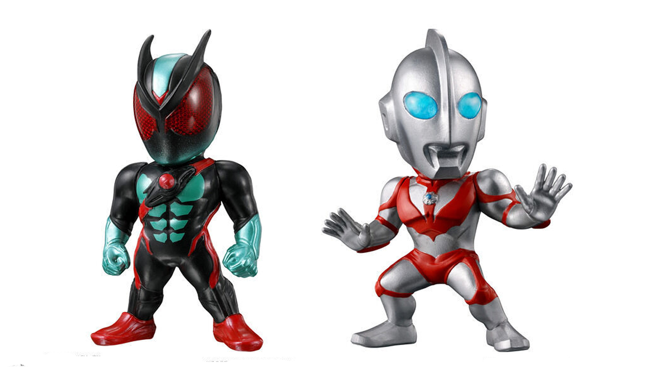Bandai revela novos sets de Kamen Rider e Ultraman para 2025