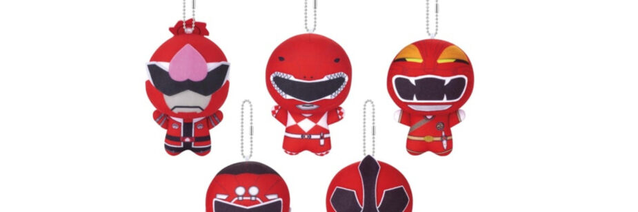 Super Sentai 50 anos Banpresto lança pelúcias dos Red Rangers