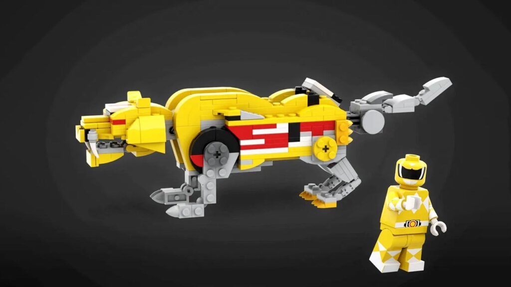Lego confirma linha dos Power Rangers com Megazord em destaque
