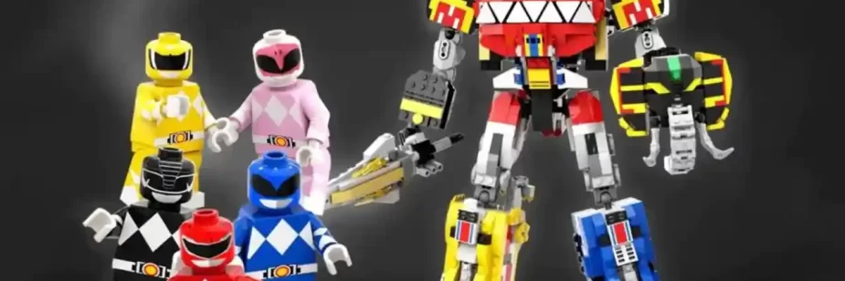 Lego confirma linha dos Power Rangers com Megazord em destaque