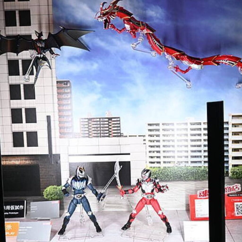 Tamashii Nation reúne bonecos de Kamen Rider, Ultraman, Super Sentai e Godzilla