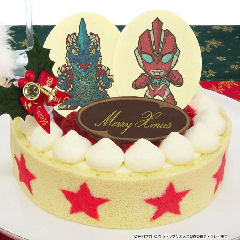 Confeitaria japonesa lança bolos de Natal baseados em Ultraman Omega