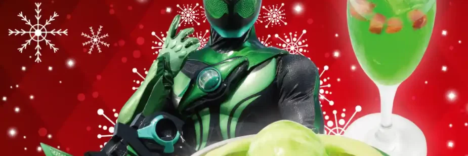 Restaurante traz sobremesa natalina inspirada no Kamen Rider Zeztz