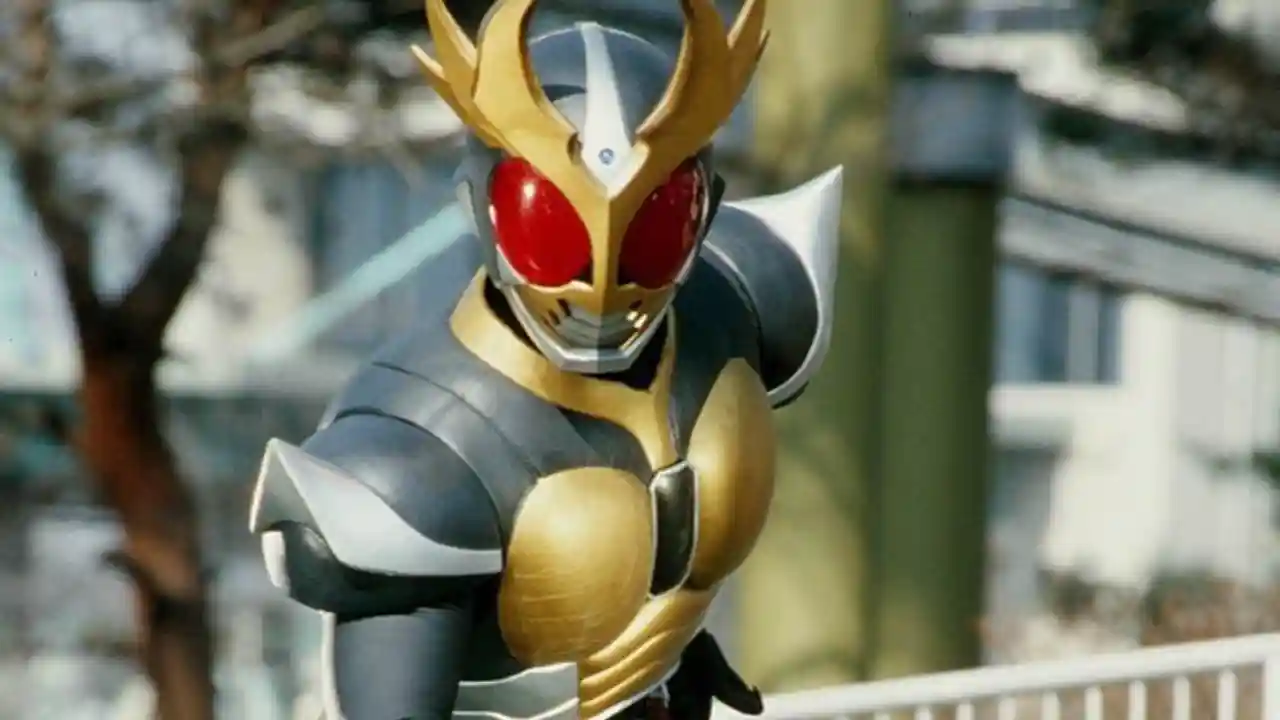Agito Rider Kick Kamen Rider Agito completa 25 anos com exposição no Japão