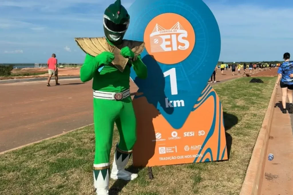 Power Rangers participam da Corrida de Reis em Cuiabá e viram destaque