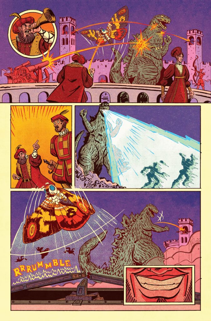 Shakespeare com destruição: Godzilla encontra Romeu e Julieta nos quadrinhos