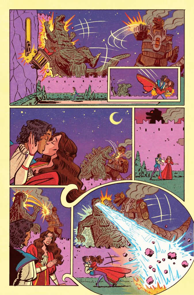 Shakespeare com destruição: Godzilla encontra Romeu e Julieta nos quadrinhos