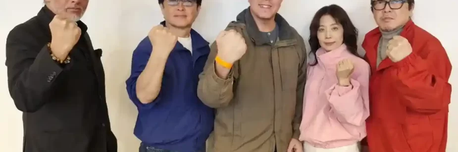 Jornalista da Record encontra elenco de Changeman no Japão