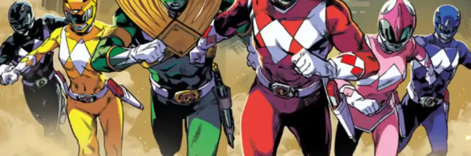 Mighty Morphin Power Rangers volta aos holofotes em 2026 com nova HQ