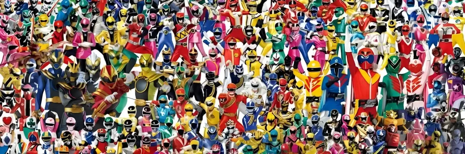 Super Sentai ganha livros com 281 heróis e entrevistas inéditas