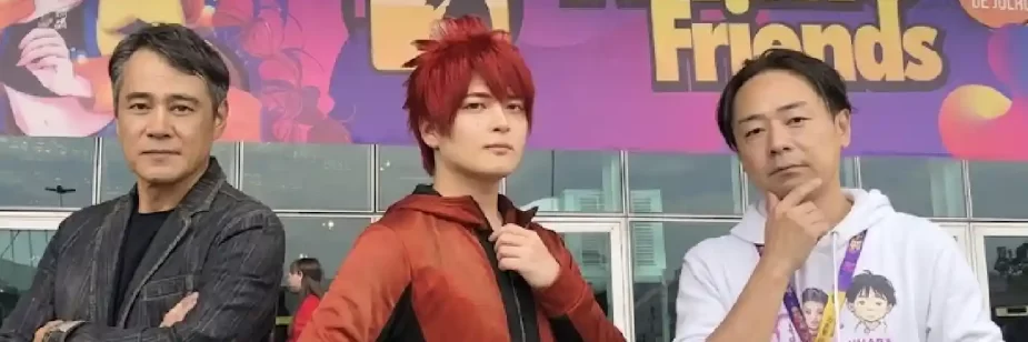 Atores de Go-On Red, Jiraiya e Manabu confirmados no Anime Friends 2026