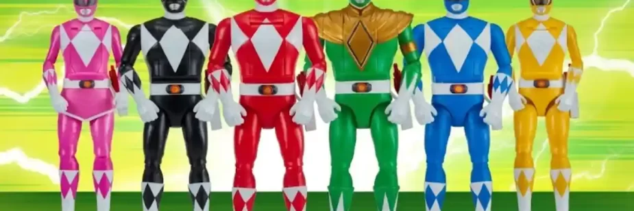 Bonecos dos Power Rangers voltam oficialmente no Brasil