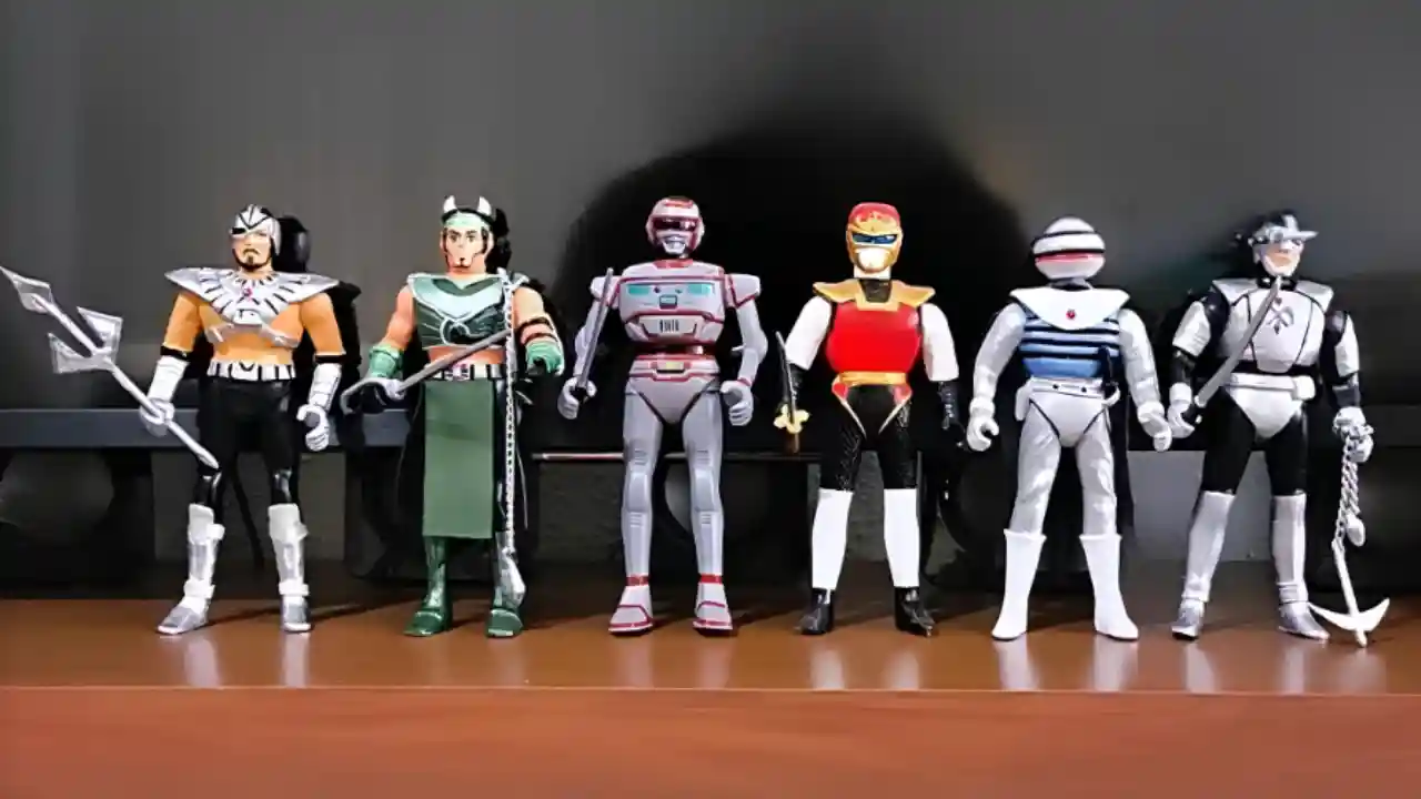 7 Dust Toys recria bonecos de Jaspion e Jiraiya no estilo Glasslite
