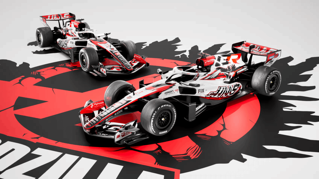 Godzilla chega à Fórmula 1 com pintura especial no GP do Japão