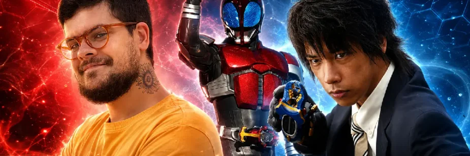 Eduardo Drummond é a voz de Arata Kagami em Kamen Rider Kabuto