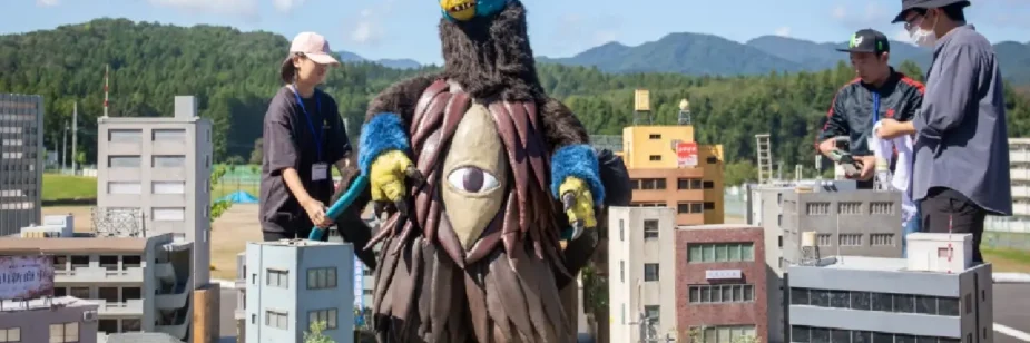 Oficina de tokusatsu ensina jovens a produzir curta de efeitos especiais