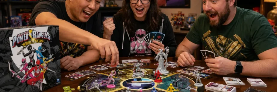 Power Rangers terá novo RPG e jogo de dados em 2027