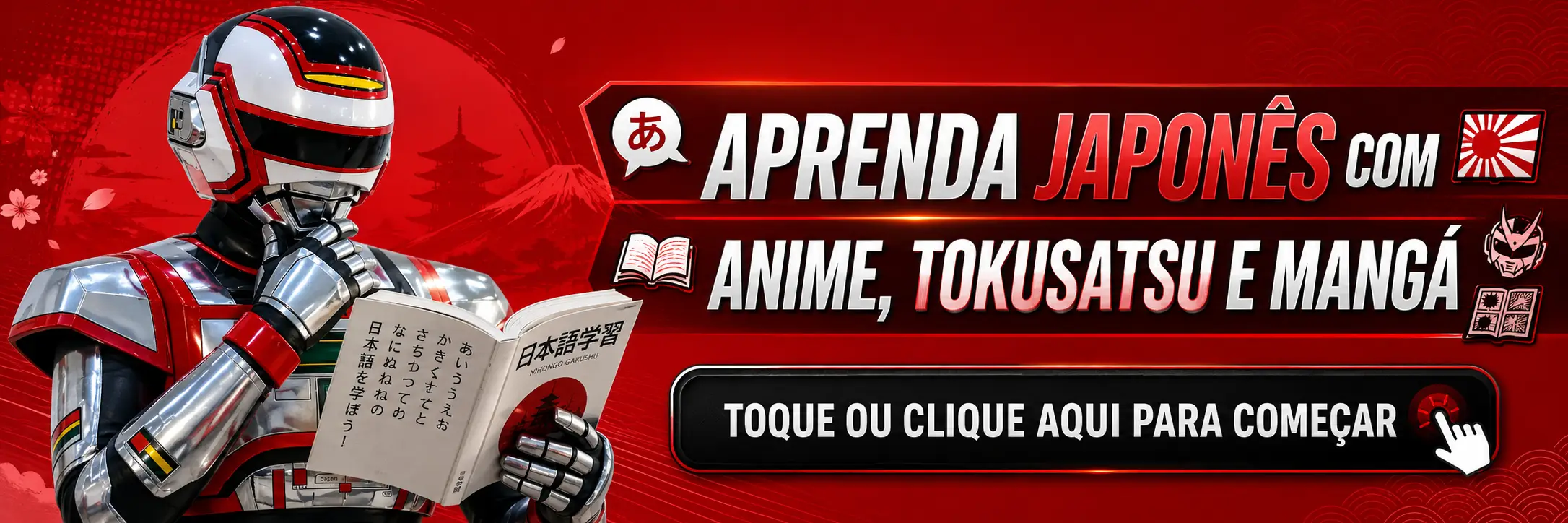 Curso Nihongo curso japonês tokusatsu