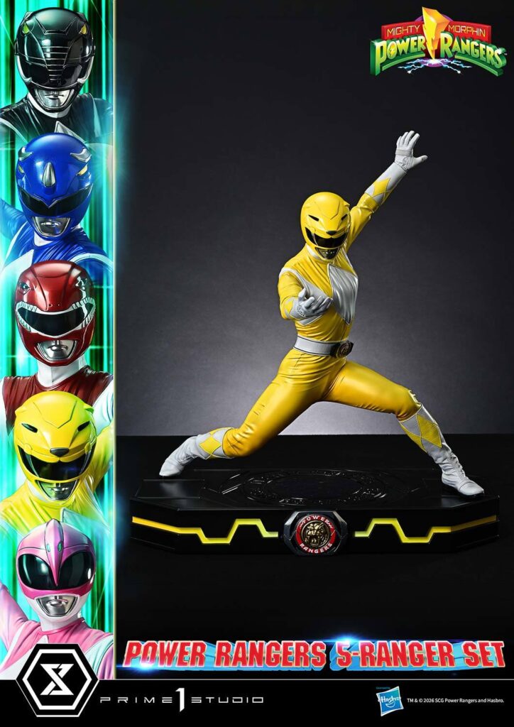 Power Rangers ganha estátuas premium com versão limitada