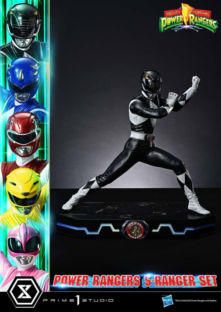 Power Rangers ganha estátuas premium com versão limitada