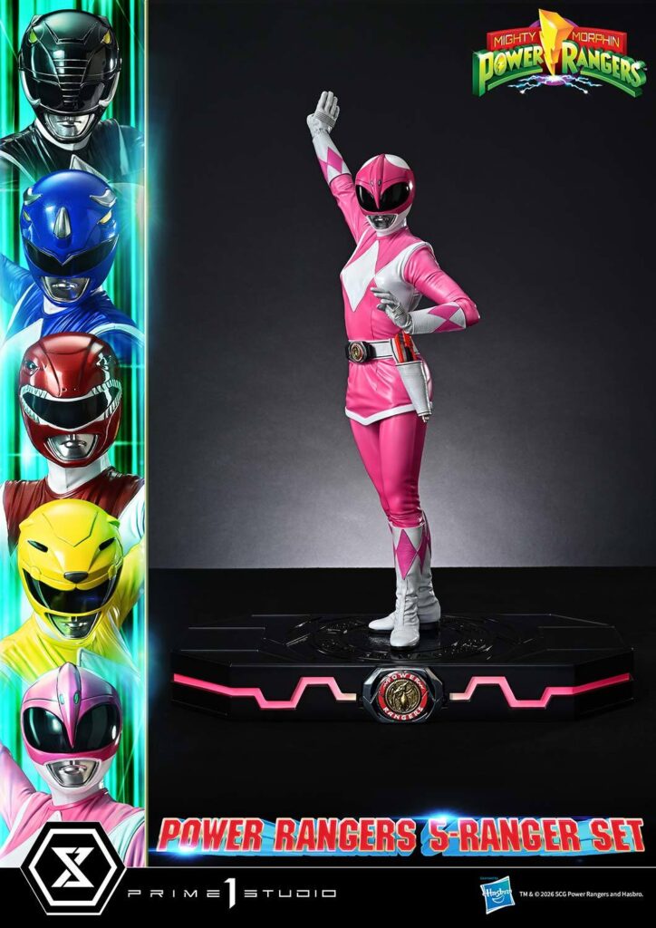 Power Rangers ganha estátuas premium com versão limitada
