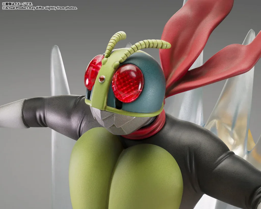 Bandai transforma Rider Kick em estátua de 30 centímetros