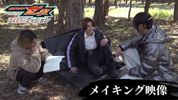 Filmes de Kamen Rider Zeztz e Super Gavan revelam novos bastidores