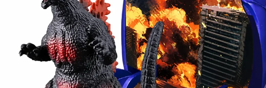 Godzilla Minus Zero revela nova linha de brinquedos do Godzilla 2026