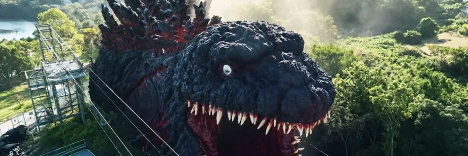 Parque japonês lança figura de metal baseada em Godzilla de 120 metros