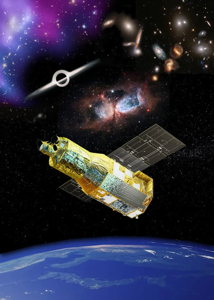 Ultraman Blazar encontra satélite científico real em missão espacial