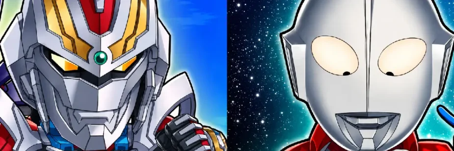 Ultraman e Gridman se unem em crossover que começa em 19 de agosto