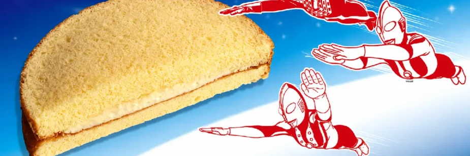 Ultraman ganha pão retrô e seis mascotes transformados no Japão