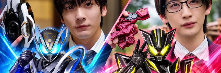 Bandai mostra passo a passo como Kamen Rider My-Th e Rid se transformam