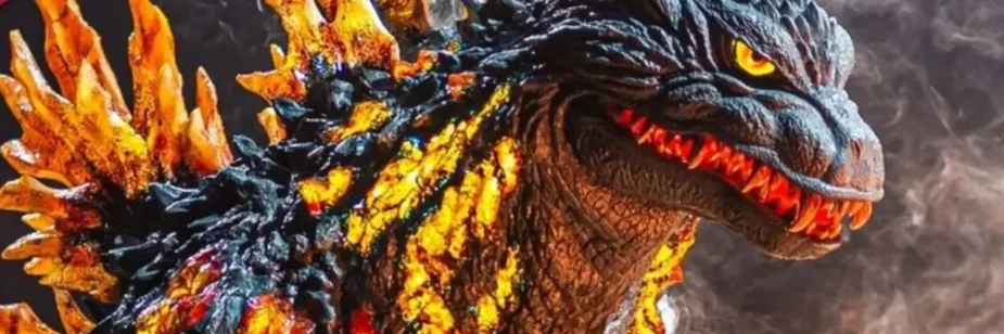 Burning Millennium Godzilla é revelado para o Godzilla Fest 2026
