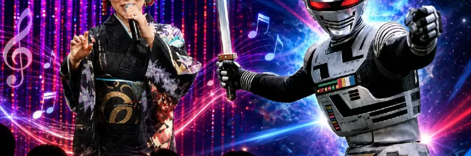 Cantora japonesa revela paixão por tokusatsu, especialmente Gavan