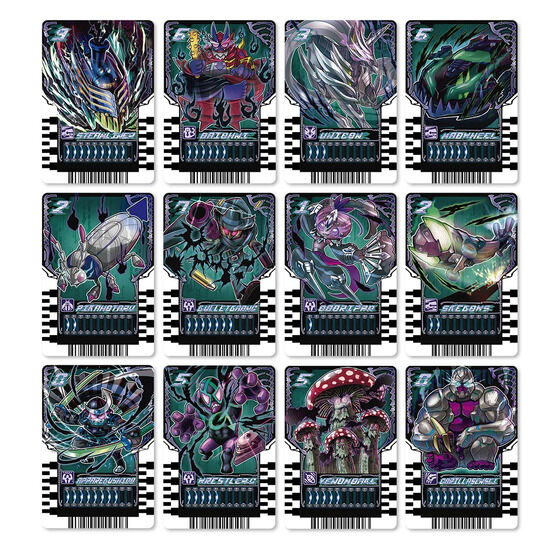 Kamen Rider Gotchard ganha conjunto final com 48 cartas
