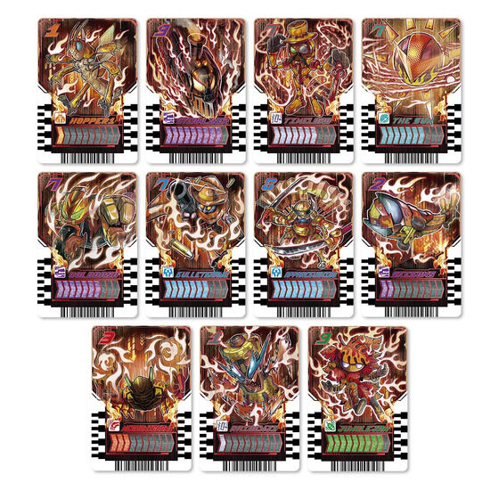 Kamen Rider Gotchard ganha conjunto final com 48 cartas