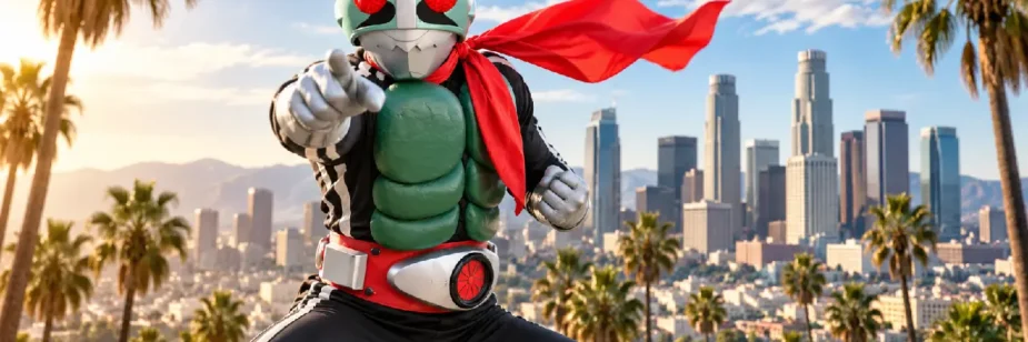 Kamen Rider retorna à Los Angeles Comic Con em celebração dos 55 anos