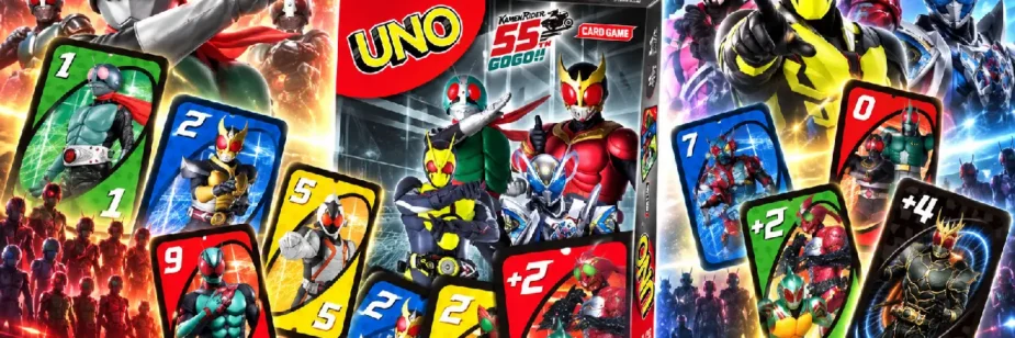 Kamen Rider transforma 55 anos de história em jogo de UNO