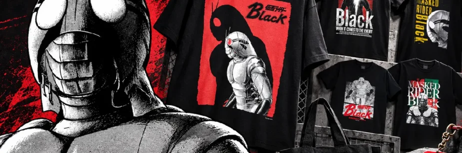 Mangá de Kamen Rider Black inspira linha de produtos para adultos