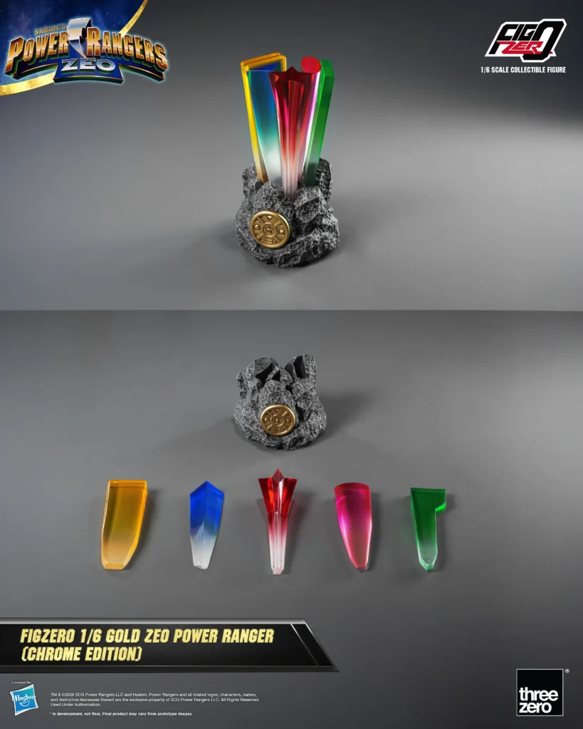 Power Rangers Zeo ganha boneco do Ranger Dourado premium