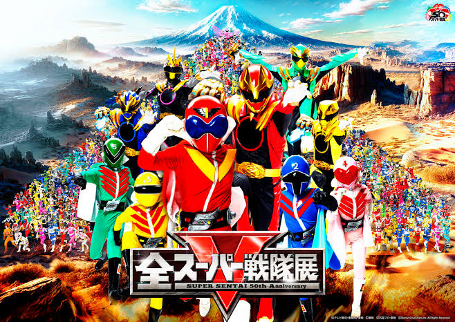 Super Sentai reúne 50 anos e 500 peças em grande exposição em Osaka