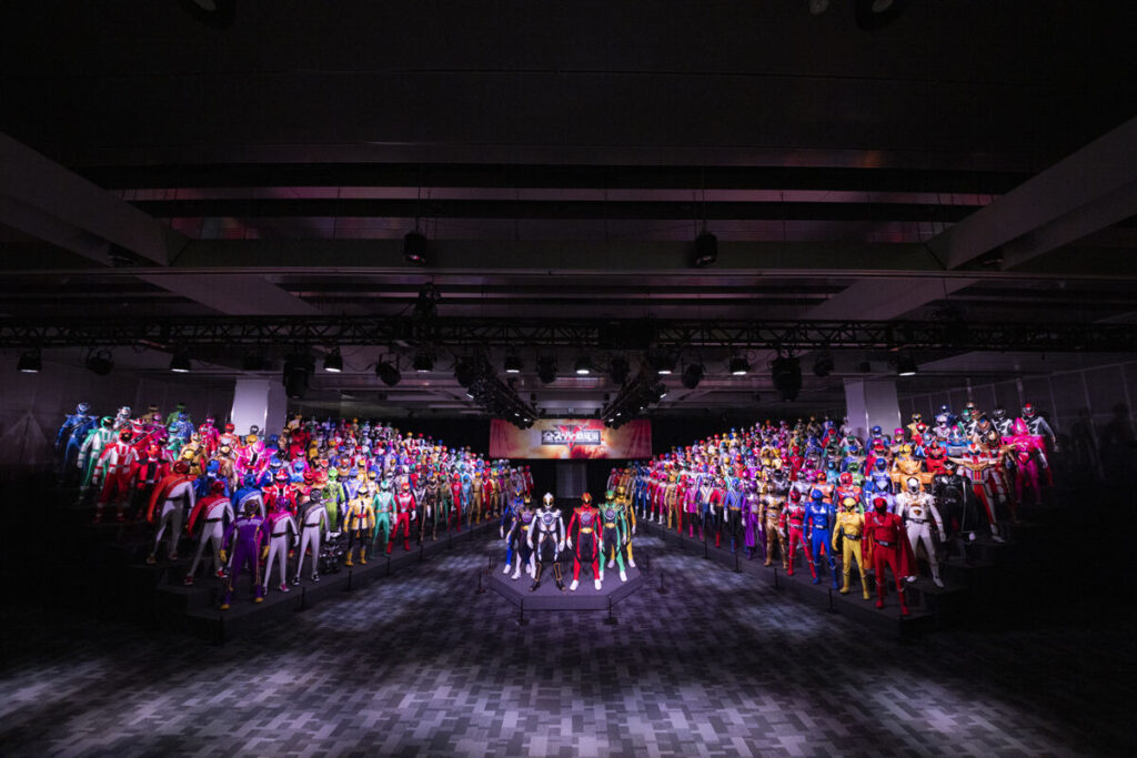 Super Sentai reúne 50 anos e 500 peças em grande exposição em Osaka