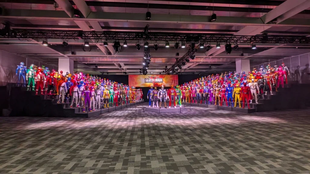 Super Sentai reúne 50 anos e 500 peças em grande exposição em Osaka